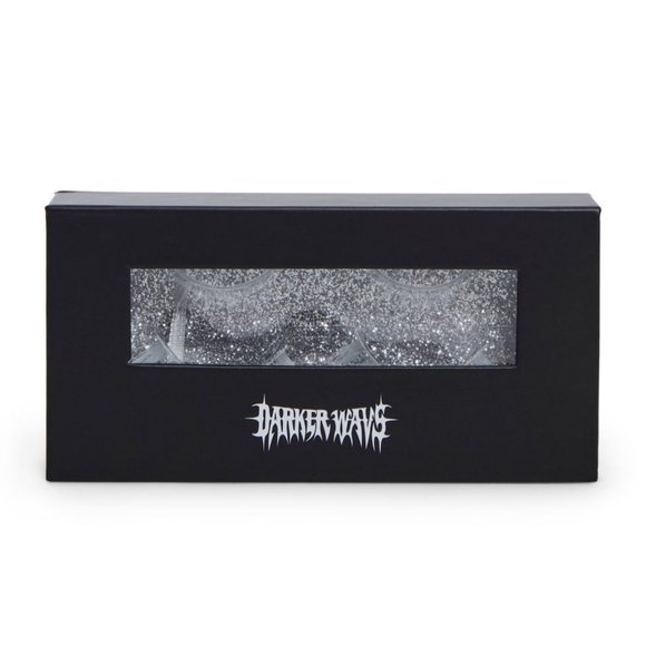 Darker Waves White Faux Lashes - Picture 5 of 5